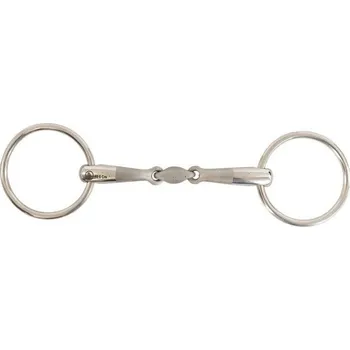 Udidlo pro koně Udidlo stihlo BR Satin Sence dvakrát lomené 125mm/14mm