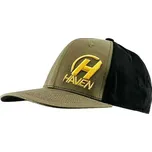 HAVEN Cyklistická čepice - FULLFIT - zelená/černá L-XL