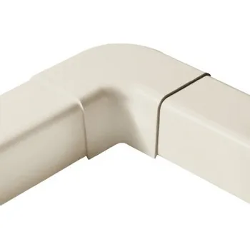 okap Plastové ploché koleno ke žlabu 0807CPW