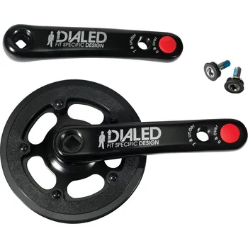 Klika TREK Dialed, 32 zubů, 120 mm/140 mm, černá