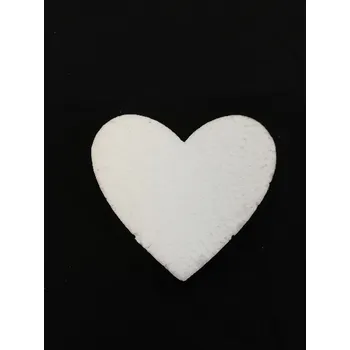 Polystyrenové srdce 60x63x2 cm