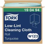 Čistící utěrka Tork Low-Lint W1 / modrá
