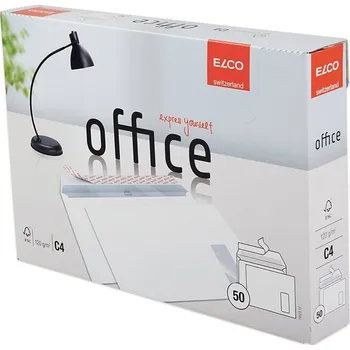 Obálka Obálky C4 ELCO Office Box / 50 kusů / okénko vpravo