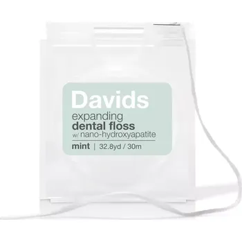 Pleťový krém Davids zubní nit / refillable dispenser / mint / 30m