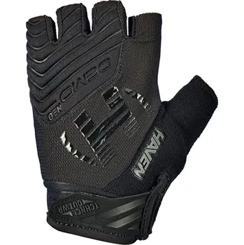 Cyklistické rukavice HAVEN Cyklistické rukavice krátkoprsté - DEMO NEO SHORT - černá