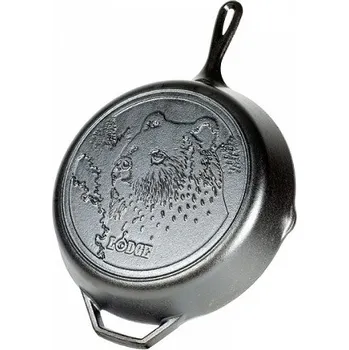 Pánev LODGE Litinová pánev BEAR 30 cm