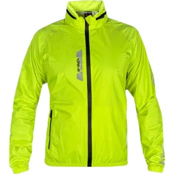 Cyklistické oblečení HAVEN Cyklistická větruodolná bunda - X-PROOF - zelená 4XL