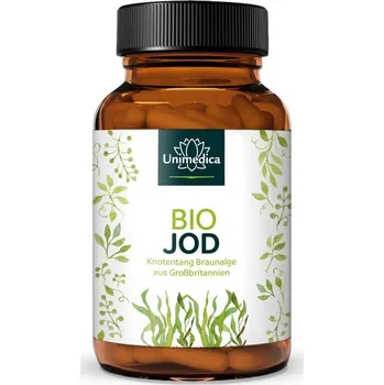 Unimedica Bio přírodní jód z hnědých řas, 365 kapslí