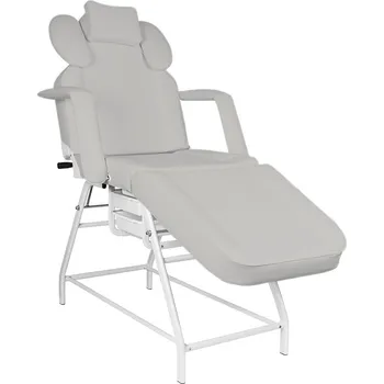 Masážní stůl ACTIVESHOP Křeslo pro ošetření řas Ivette grey