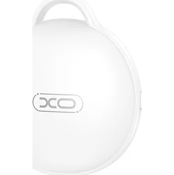 Lokátor Lokátor / klíčenka XO - Smart tracker s certifikací Apple Find My - přívěsek - bílá