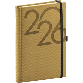 Diář Presco Group Denní diář 2026 NOTIQUE A5 - Ajax zlatý