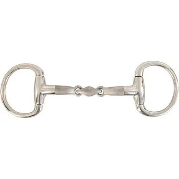 Udidlo pro koně Udidlo oliva BR Satin Sence dvakrát lomené 115mm/14mm