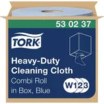 Čistící utěrka Tork Heavy-Duty W1/W2/W3 / modrá