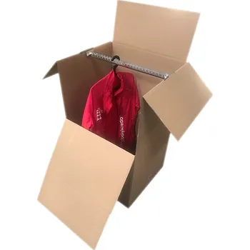 Kartonový šatní box 600x530x960 mm 5VVL / nosná tyč