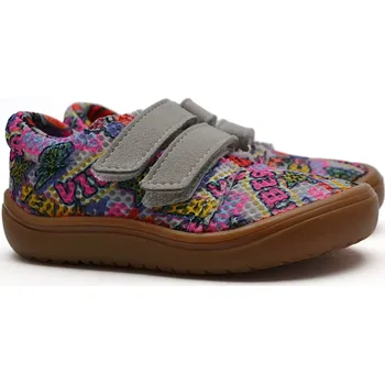 Chlapecká obuv JONAP B7 barevná textilní barefoot Velikost: 28