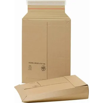 Obálka Kartonové obálky samolepicí 250x165x70 mm / 30 kusů