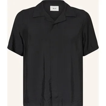 Pánská košile Nn.07 Pánská Košile Resort Hank Relaxed Fit, černá, 42