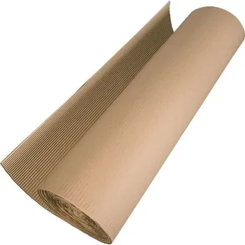Obalový materiál Vlnitá lepenka 105 cm x 50 m / role