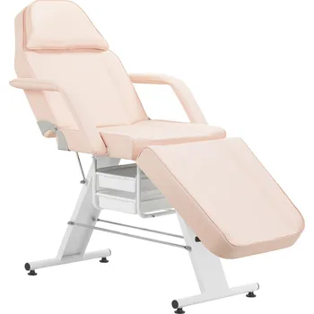 Masážní stůl ACTIVESHOP Kosmetické křeslo Basic 202 s přihrádkami růžové