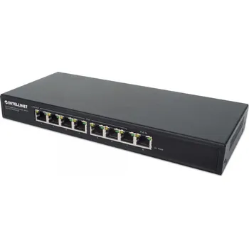 Počítač Intellinet 561679 Gigabit Switch 8P PoE+ Pass