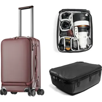 Ochrana fotoaparátu a videokamery Peak Design Roller Pro Creator Bundle - Eclipse (švestková fialová)