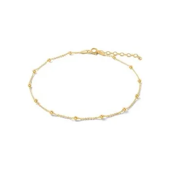 Souprava šperků NO MORE Mini Bubble Anklet zlatá