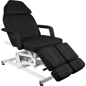 Masážní stůl Azzurro 673AS pedi 1 motor černé elektrické kosmetické křeslo