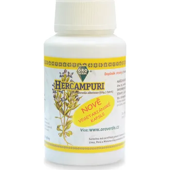 Přírodní produkt Oro Verde Hercampuri kapsle 350 mg