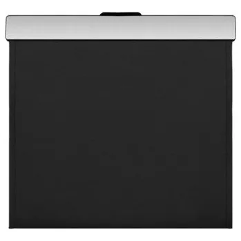 Vodotěsný koš na odpadky do auta 27 x 26 cm Kožený závěsný pytel s LED světlem Magnetický držák Nepropustná úložná kapsa na sedadlo černá