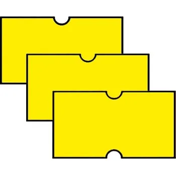 Samolepící etiketa Etikety 22x12 mm žluté do kleští COLA-PLY