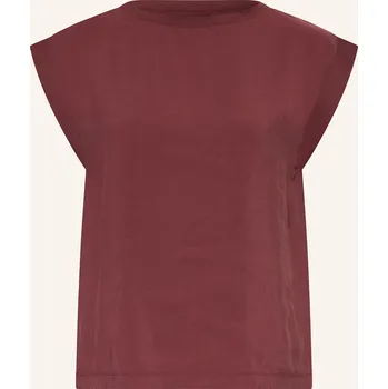 Dámská halenka Opus Dámský Halenkový Top Silkisi Ze Směsi Materiálů, tmavě...