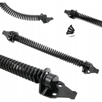 Zavírač dveří PRUŽINA PRO DVEŘE BRANKY 360 MM REGULACE NAPĚTÍ SILNÉ ZAVÍRÁNÍ