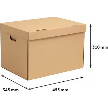 Archivační krabice 455x345x310 mm