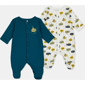 Chlapecké pyžamo Name It Blue 1148535 Newborn