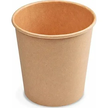 Krabice na pečivo Papírové kelímky XS 110 ml / kraft / 50 kusů