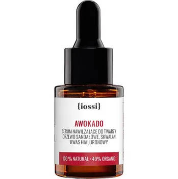 Pleťové sérum Iossi, Avokádové hydratační sérum na obličej s kyselinou hyaluronovou 10ml