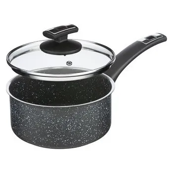 Kolimax Rendlík s rukojetí BLACK GRANITEC s poklicí, průměr 18cm, objem 2.0l