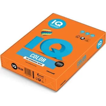 Barevný papír Barevný papír IQ Color oranžový