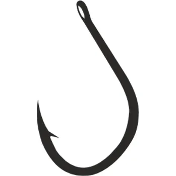 Rybářský háček 10ks - Háček Mistrall Shiro Koiso s očkem Velikost 4