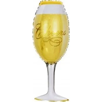 Balónek Fóliový balónek heliový SKLENICE XXL