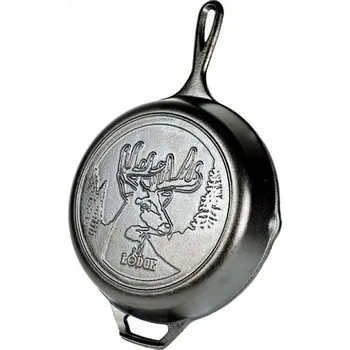 Pánev LODGE Litinová pánev DEER 26 cm