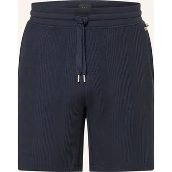 Pánské kraťasy Boss Pánské Pyžamové Šortky Structure, tmavě modrá, 56
