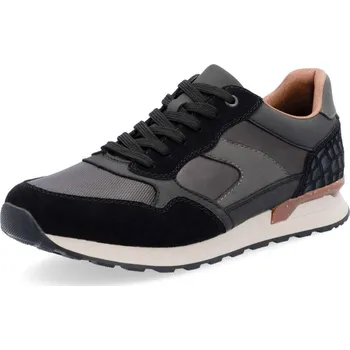 Pánské polobotky Pánské polobotky RIEKER U0313-00 černá W5 44