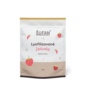 ŠUFAN s.r.o. Jahody lyofilizované - 40 g