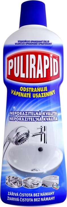 Pulirapid Classico čistící prostředek na rez a vodní kámen 750 ml