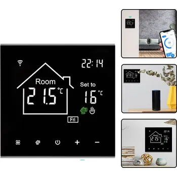 Termostat Termostat pro podlahové topení WiFi TUYA 16A