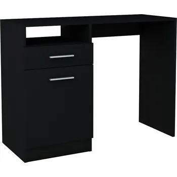 Obdélníkový psací stůl Matkam 100 x 50 x 75 cm černý