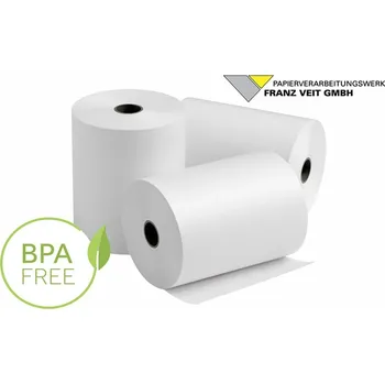 Kotouček do pokladny a tiskárny štítků Termokotoučky pro mobilní tiskárny 80/40/12 48 g