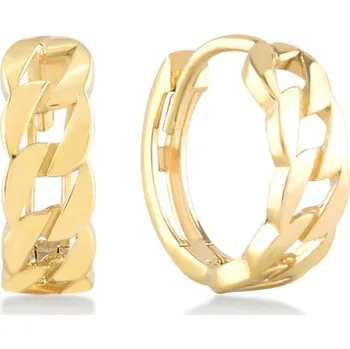 Náušnice Lillian Vassago Kroužkové zlaté náušnice 1,2 cm LLV06-GER190