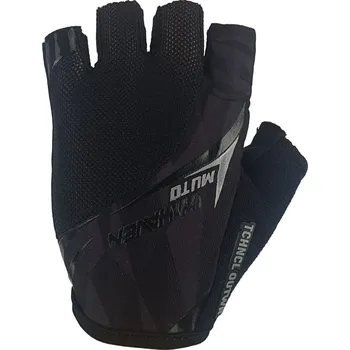 Cyklistické rukavice HAVEN Cyklistické rukavice krátkoprsté - MUTO - černá 3XL